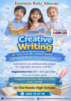 Creative Writing Competition ($35 + GST)