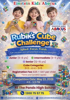 Rubik Competition ($35 + GST)