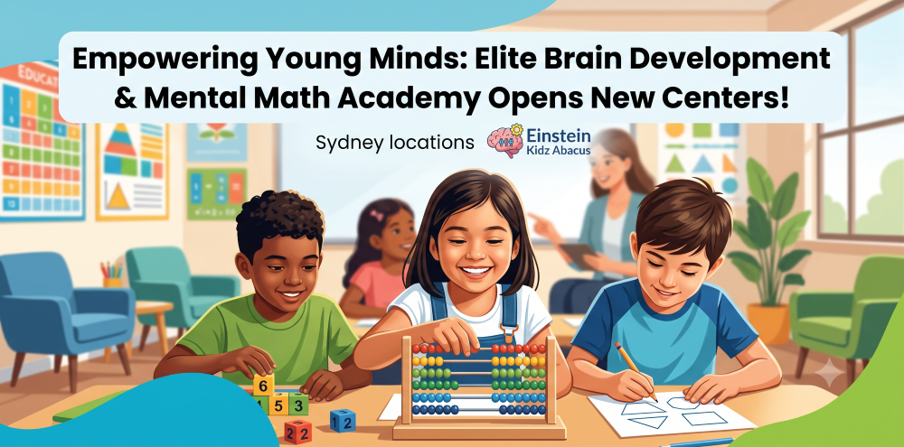Empowering Young Minds: Elite Brain Development and Mental Math Academy Opens New Centers
